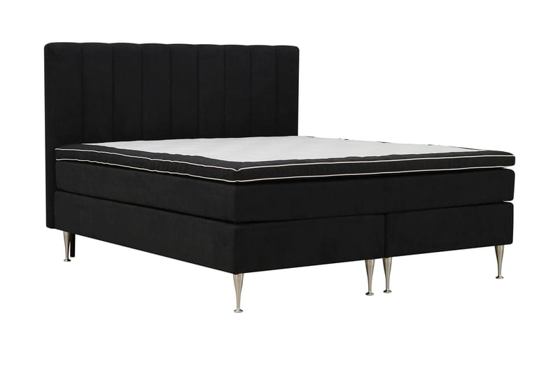 Hilton High Komplett Sängpaket 180x200 cm - Mörkgrå - Möbler - Säng - Kontinentalsäng