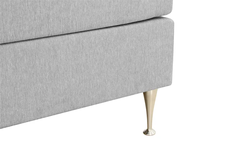 Hilton High Kontinentalsäng 160x200 cm - Grå - Möbler - Säng - Kontinentalsäng