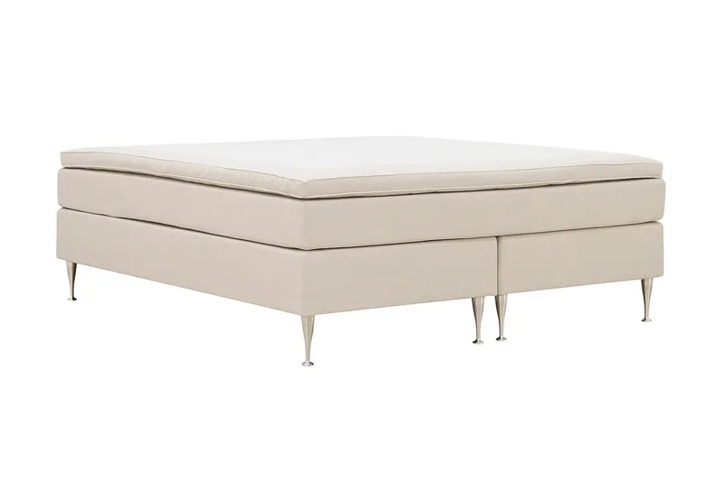 Hilton High Kontinentalsäng 160x200 cm - Ljusbeige - Möbler - Säng - Kontinentalsäng