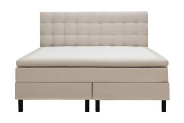 Hilton Komplett Sängpaket 160x200 cm Kontinentalsäng med rutad sänggavel