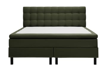 Hilton Komplett Sängpaket 160x200 cm Kontinentalsäng med rutad sänggavel