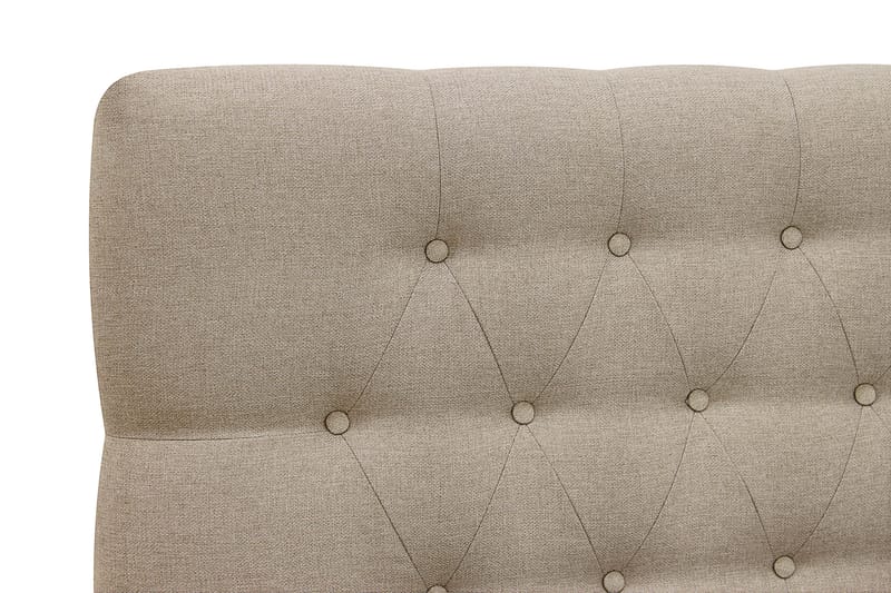 Hilton Komplett Sängpaket 180x200 cm Kontinentalsäng med diamant sänggavel - Beige - Möbler - Säng - Komplett sängpaket