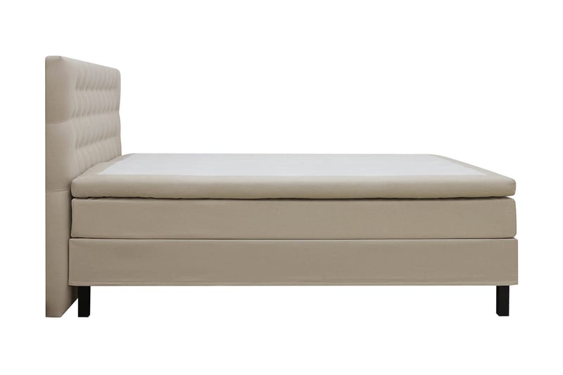 Hilton Komplett Sängpaket 180x200 cm Kontinentalsäng med diamant sänggavel - Beige - Möbler - Säng - Komplett sängpaket