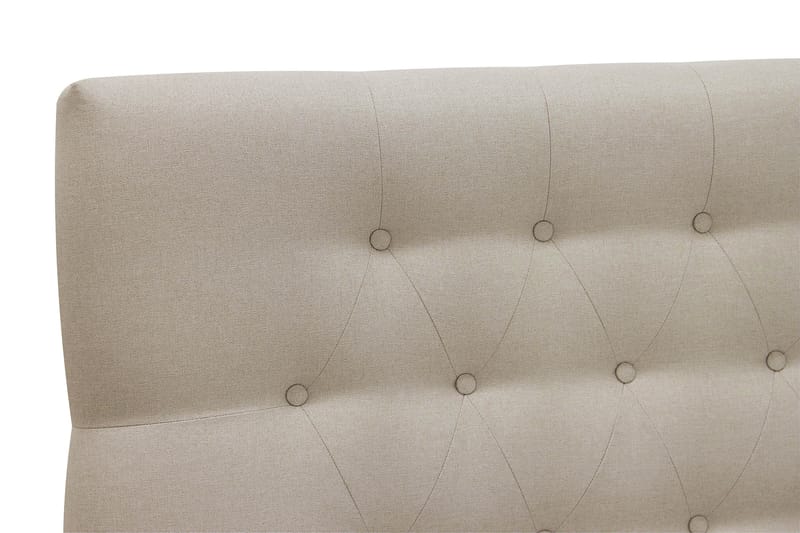 Hilton Komplett Sängpaket 180x200 cm Kontinentalsäng med diamant sänggavel - Beige - Möbler - Säng - Komplett sängpaket