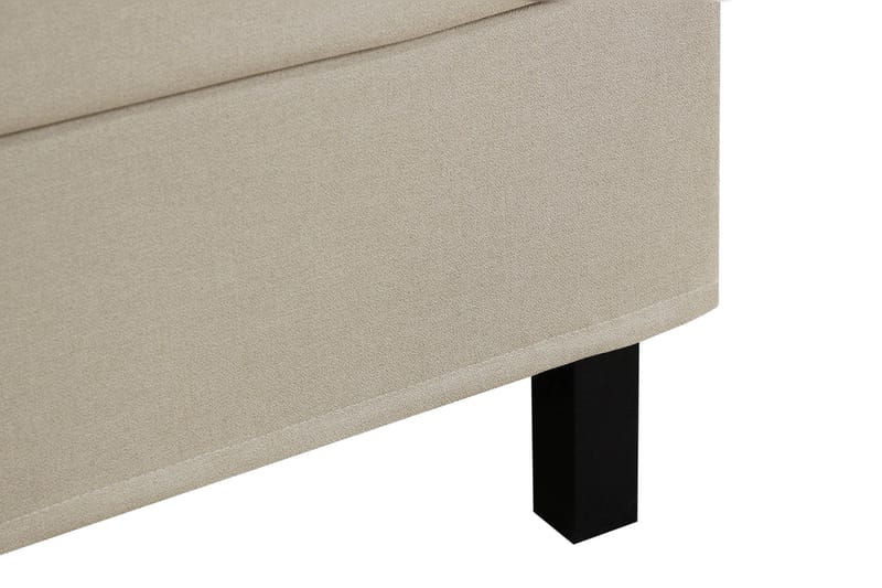 Hilton Komplett Sängpaket 180x200 cm Kontinentalsäng med diamant sänggavel - Beige - Möbler - Säng - Komplett sängpaket