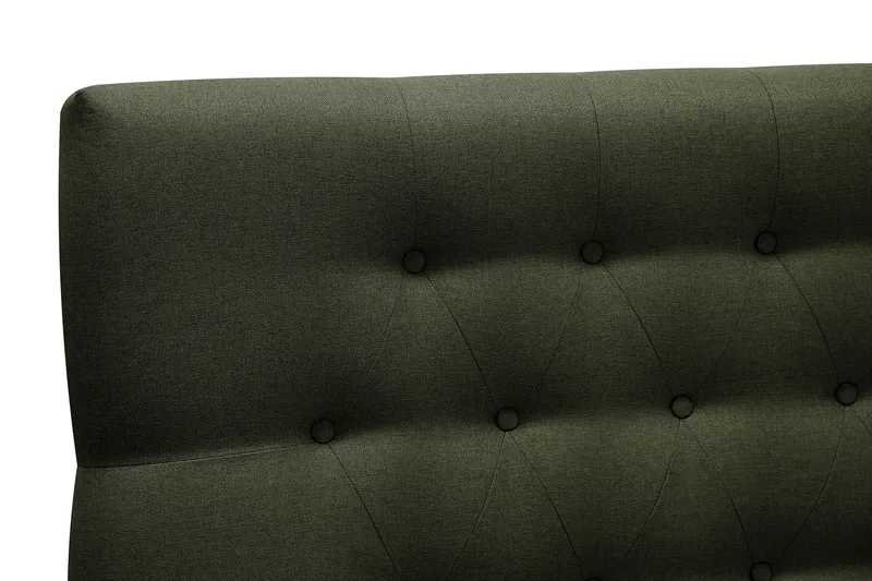 Hilton Komplett Sängpaket 180x200 cm Kontinentalsäng med diamant sänggavel - Grön - Möbler - Säng - Kontinentalsäng