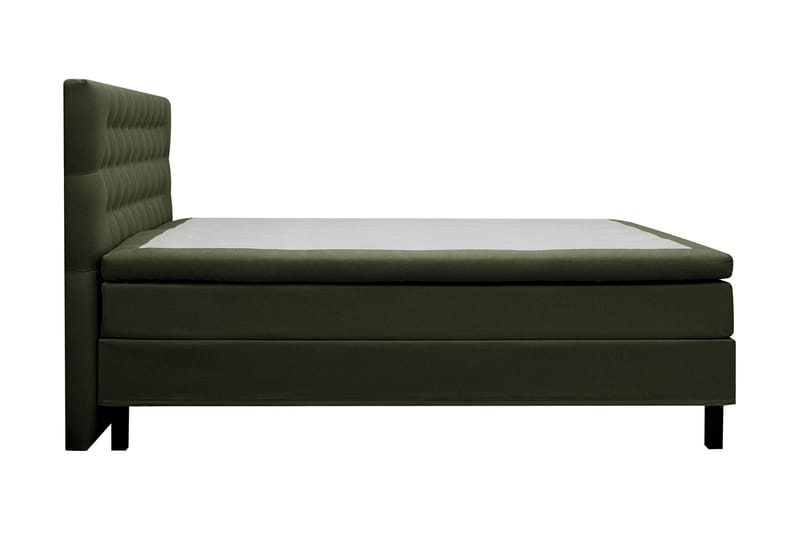 Hilton Komplett Sängpaket 180x200 cm Kontinentalsäng med diamant sänggavel - Grön - Möbler - Säng - Komplett sängpaket