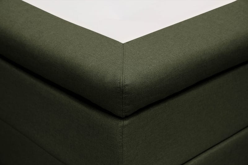 Hilton Komplett Sängpaket 180x200 cm Kontinentalsäng med diamant sänggavel - Grön - Möbler - Säng - Komplett sängpaket