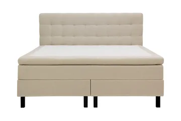 Hilton Komplett Sängpaket 180x200 cm Kontinentalsäng med rutad sänggavel