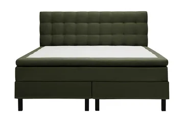 Hilton Komplett Sängpaket 180x200 cm Kontinentalsäng med rutad sänggavel