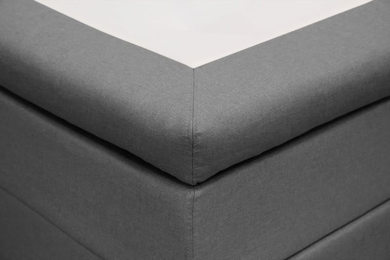 Hilton Kontinentalsäng 160x200 cm - Grå - Möbler - Säng - Kontinentalsäng