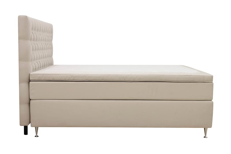 Hilton lyx Komplett Sängpaket 160x200 cm - Beige - Möbler - Säng - Komplett sängpaket