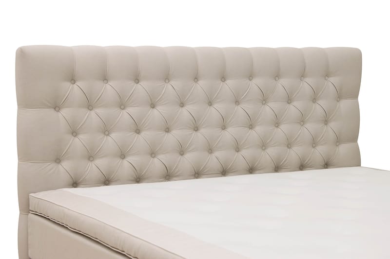 Hilton lyx Komplett Sängpaket 160x200 cm - Beige - Möbler - Säng - Komplett sängpaket