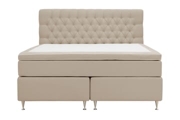 Hilton lyx Komplett Sängpaket 180x200 cm Kontinentalsäng med knappad sänggavel