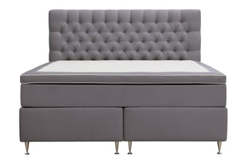Hilton lyx Komplett Sängpaket 180x200 cm Kontinentalsäng med knappad sänggavel