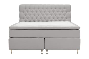 Hilton lyx Komplett Sängpaket 180x200 cm Kontinentalsäng med knappad sänggavel