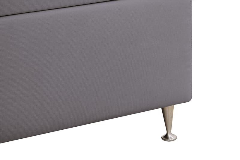 Hilton Lyx Kontinentalsäng 160x200 cm - Grå - Möbler - Säng - Kontinentalsäng