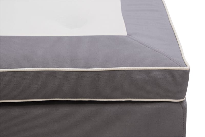 Hilton Lyx Kontinentalsäng 160x200 cm - Grå - Möbler - Säng - Kontinentalsäng