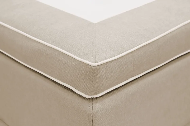 Hilton Lyx Kontinentalsäng 180x200 cm - Beige - Möbler - Säng - Kontinentalsäng