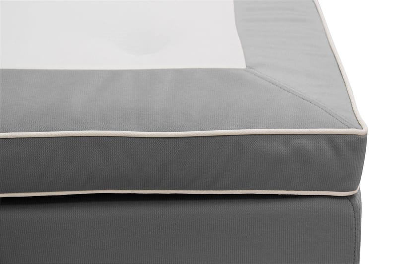 Hilton Lyx Kontinentalsäng 180x200 cm - Ljusgrå - Möbler - Säng - Kontinentalsäng