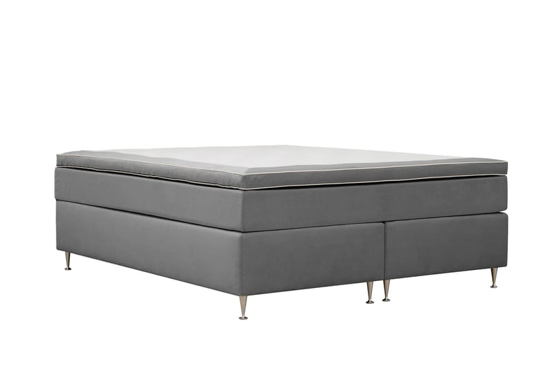 Hilton Lyx Kontinentalsäng 180x200 cm - Ljusgrå - Möbler - Säng - Kontinentalsäng