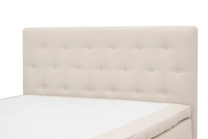 Hilton Plus Komplett Sängpaket med Förvaring 140x200 cm - Ljusbeige - Möbler - Säng - Kontinentalsäng