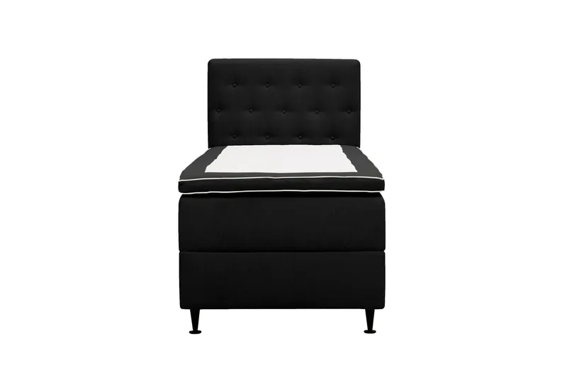 Hilton Plus Komplett Sängpaket med Förvaring 90x200 cm - Antracit - Möbler - Säng - Kontinentalsäng