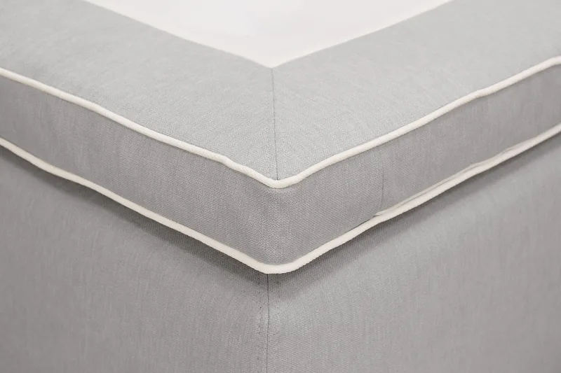 Hilton Plus Kontinentalsäng med Förvaring 180x200 cm - Grå - Möbler - Säng - Kontinentalsäng