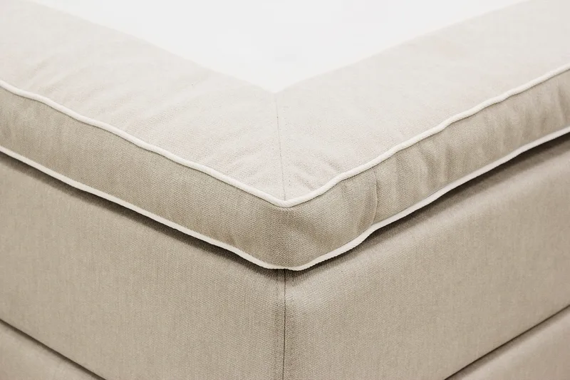 Hilton Plus Komplett Sängpaket 160x200 cm - Beige - Möbler - Säng - Komplett sängpaket