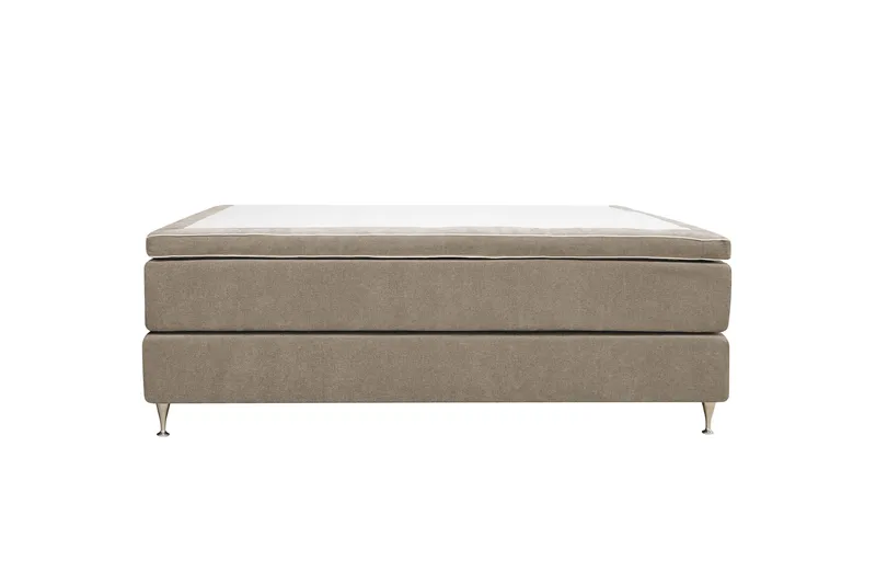 Hilton Premium Kontinentalsäng 180x200 cm - Ljusbrun Tyg - Möbler - Säng - Kontinentalsäng