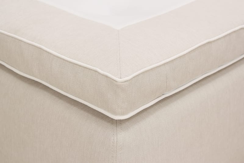 Hilton Plus Komplett Sängpaket med Förvaring 160x200 cm - Ljusbeige - Möbler - Säng - Kontinentalsäng