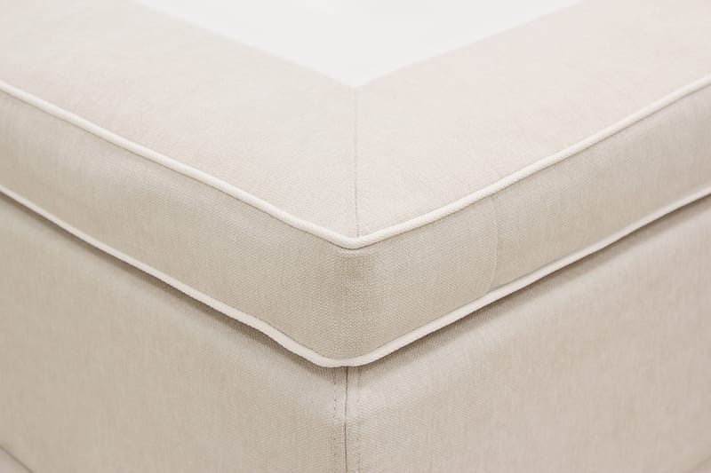 Hilton Premium Kontinentalsäng 180x200 cm - Ljusbeige Tyg - Möbler - Säng - Kontinentalsäng