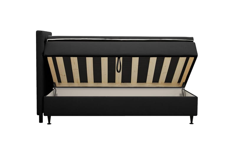 Hilton Plus Komplett Sängpaket med Förvaring 90x200 cm - Antracit - Möbler - Säng - Kontinentalsäng