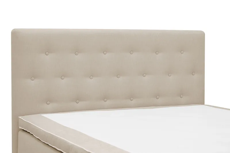 Hilton Plus Komplett Sängpaket med Förvaring 120x200 cm - Beige - Möbler - Säng - Kontinentalsäng