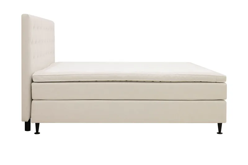 Hilton Plus Komplett Sängpaket 160x200 cm - Ljusbeige - Möbler - Säng - Komplett sängpaket