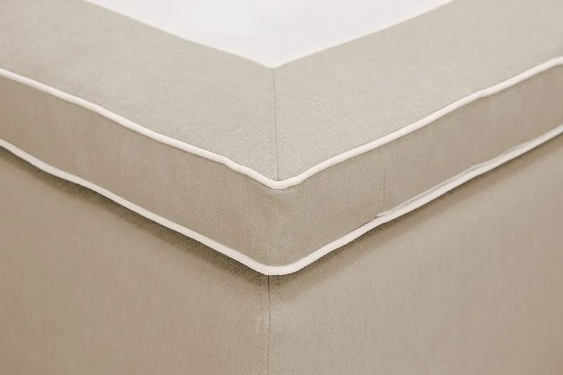 Hilton Plus Komplett Sängpaket med Förvaring 90x200 cm - Beige - Möbler - Säng - Kontinentalsäng