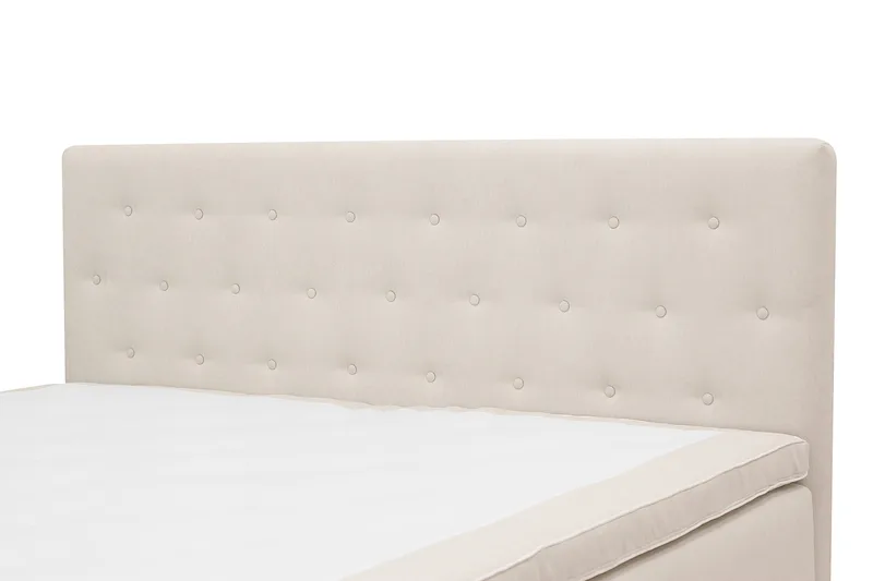 Hilton Plus Komplett Sängpaket med Förvaring 160x200 cm - Ljusbeige - Möbler - Säng - Kontinentalsäng