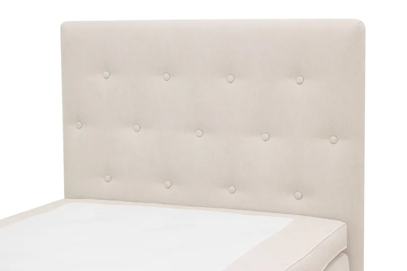 Hilton Plus Komplett Sängpaket med Förvaring 90x200 cm - Ljusbeige - Möbler - Säng - Kontinentalsäng