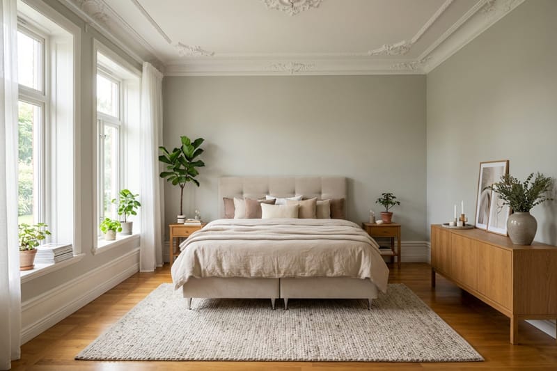 Hilton Premium Kontinentalsäng 180x200 cm - Beige Tyg - Möbler - Säng - Kontinentalsäng