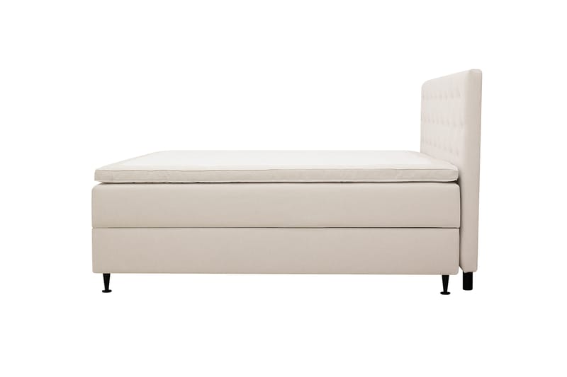 Hilton Plus Komplett Sängpaket med Förvaring 160x200 cm - Ljusbeige - Möbler - Säng - Kontinentalsäng