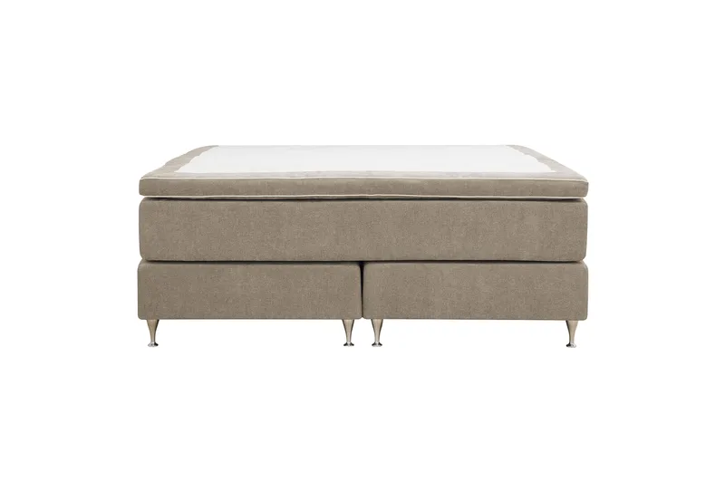 Hilton Premium Kontinentalsäng 180x200 cm - Ljusbrun Tyg - Möbler - Säng - Kontinentalsäng