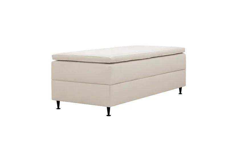 Hilton Plus Kontinentalsäng med Förvaring 90x200 cm - Ljusbeige - Möbler - Säng - Kontinentalsäng