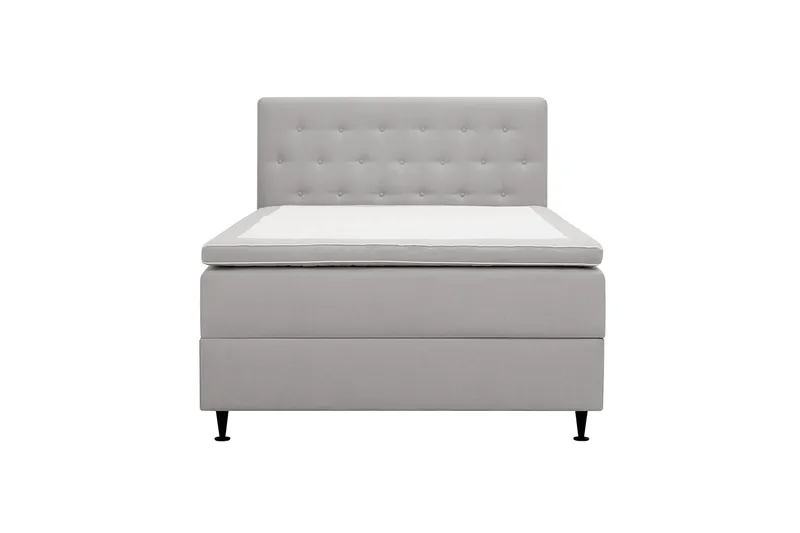 Hilton Plus Kontinentalsäng med Förvaring 140x200 cm - Grå - Möbler - Säng - Kontinentalsäng