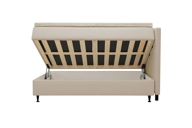 Hilton Plus Kontinentalsäng med Förvaring 140x200 cm - Beige - Möbler - Säng - Kontinentalsäng