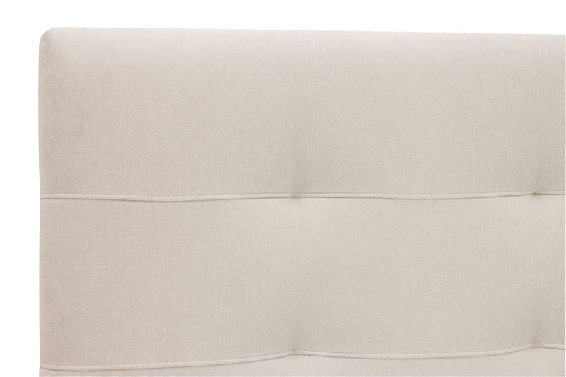 Hilton Premium Komplett Sängpaket 180x200 cm Kontinentalsäng med Sänggavel - Ljusbeige Tyg - Möbler - Säng - Kontinentalsäng