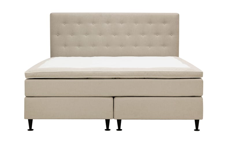 Hilton Plus Komplett Sängpaket 160x200 cm - Beige - Möbler - Säng - Komplett sängpaket