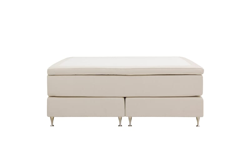 Hilton Premium Kontinentalsäng 180x200 cm, Ljusbeige Tyg