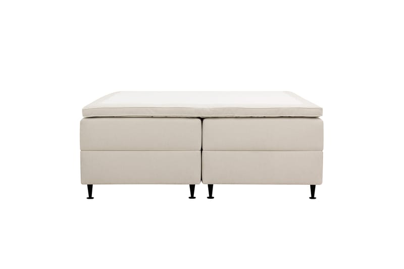 Hilton Plus Kontinentalsäng med Förvaring 160x200 cm, Ljusbeige