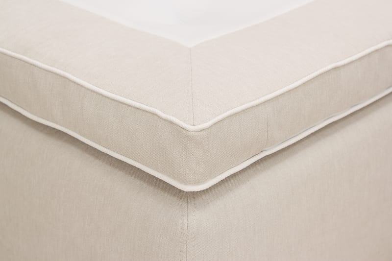 Hilton Plus Komplett Sängpaket med Förvaring 160x200 cm - Ljusbeige - Möbler - Säng - Kontinentalsäng