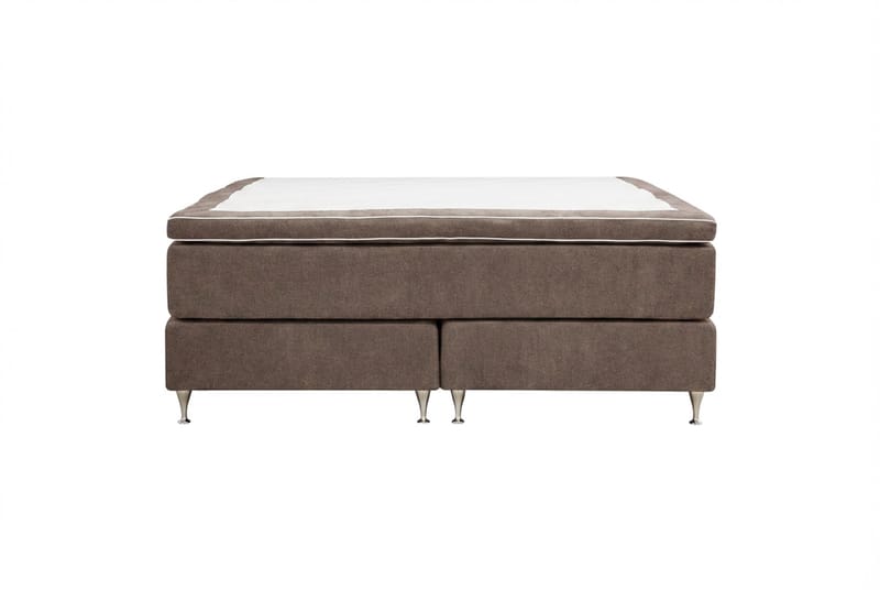 Hilton Premium Kontinentalsäng 160x200 cm - Brun Tyg - Möbler - Säng - Kontinentalsäng